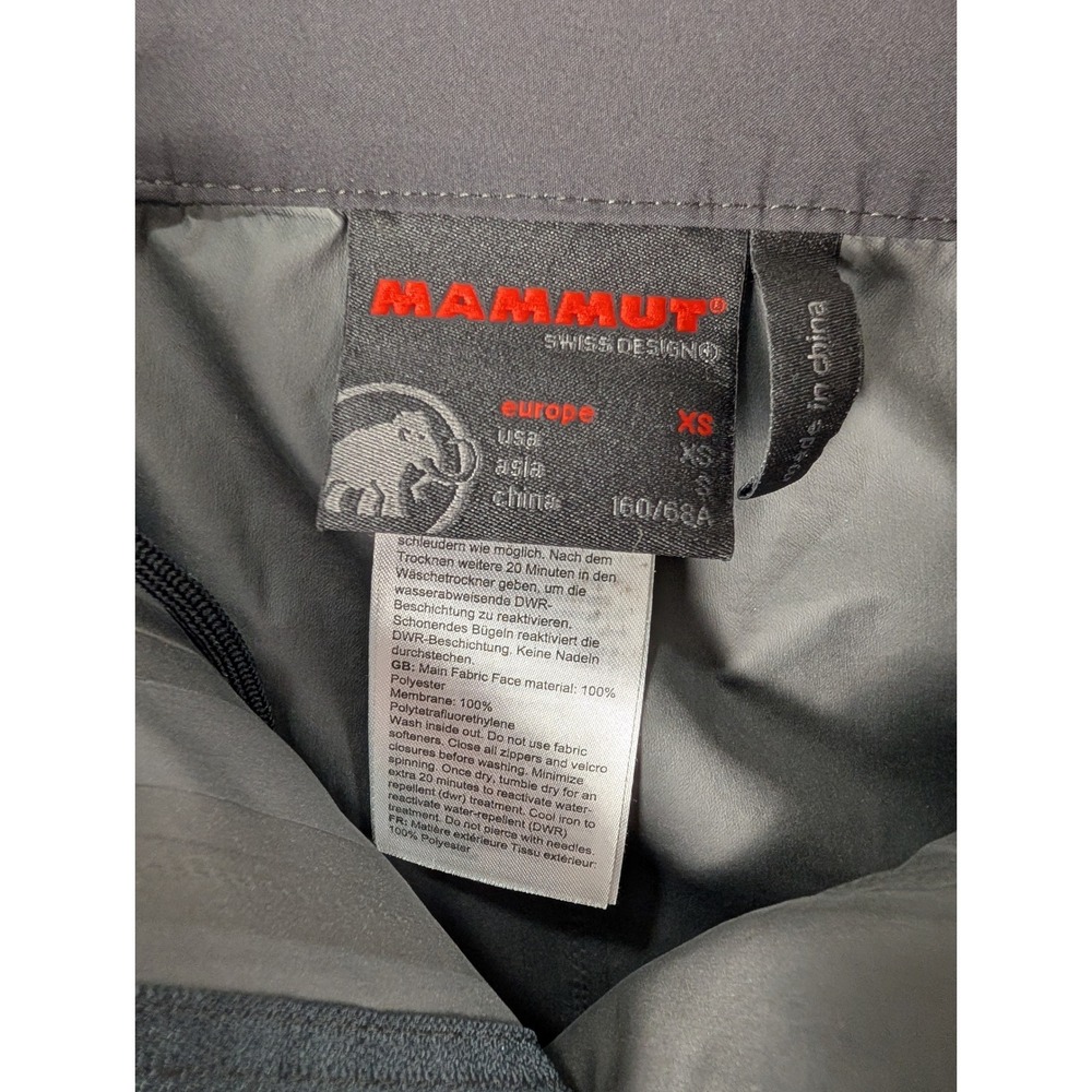 Mammut Base Jump Advanced Wenaha Pants Womens XS Gray - Picture 7 of 10